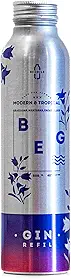 Gin BEG Modern & Tropical Refil 500ml, 40% Álcool, Azul Vibrante que Muda para Rosa, Notas Florais, Artesanal