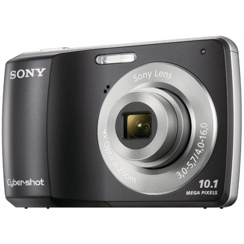 Sony Cyber-shot DSC-S3000 Kompatkkamera (10,1 megapiksel) Siyah