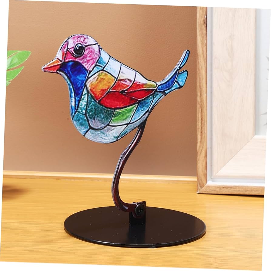 Amazon.co.jp: OFFSCH ホリデー用品金属鉄3D立体 な花と鳥の装飾