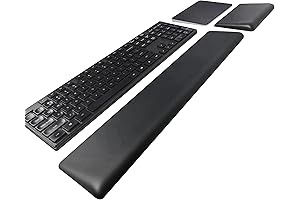 HONKID Slim Keyboard Wrist Rest with Ergonomic Design: Perfect Support and Pain Relief