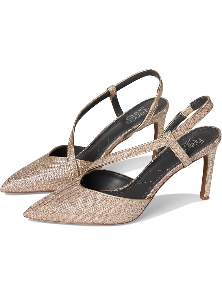 Metallic Franco Sarto Peyton Strappy Sandals