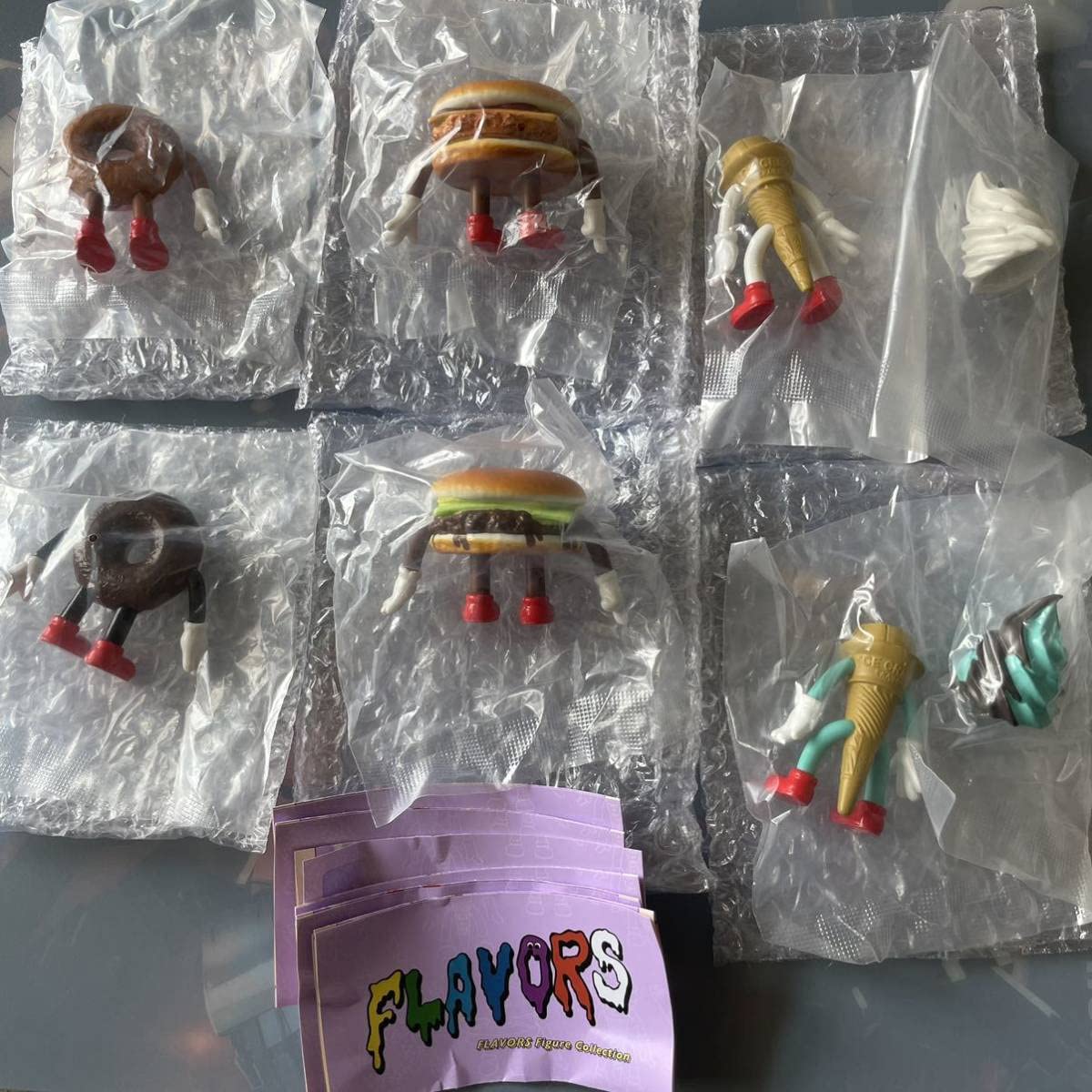 フレーバーズ　FLAVORS ソフビ　フィギュア ソフビ「FLAVORS」(フレーバーズ）のミニチュアフィギュアに第4