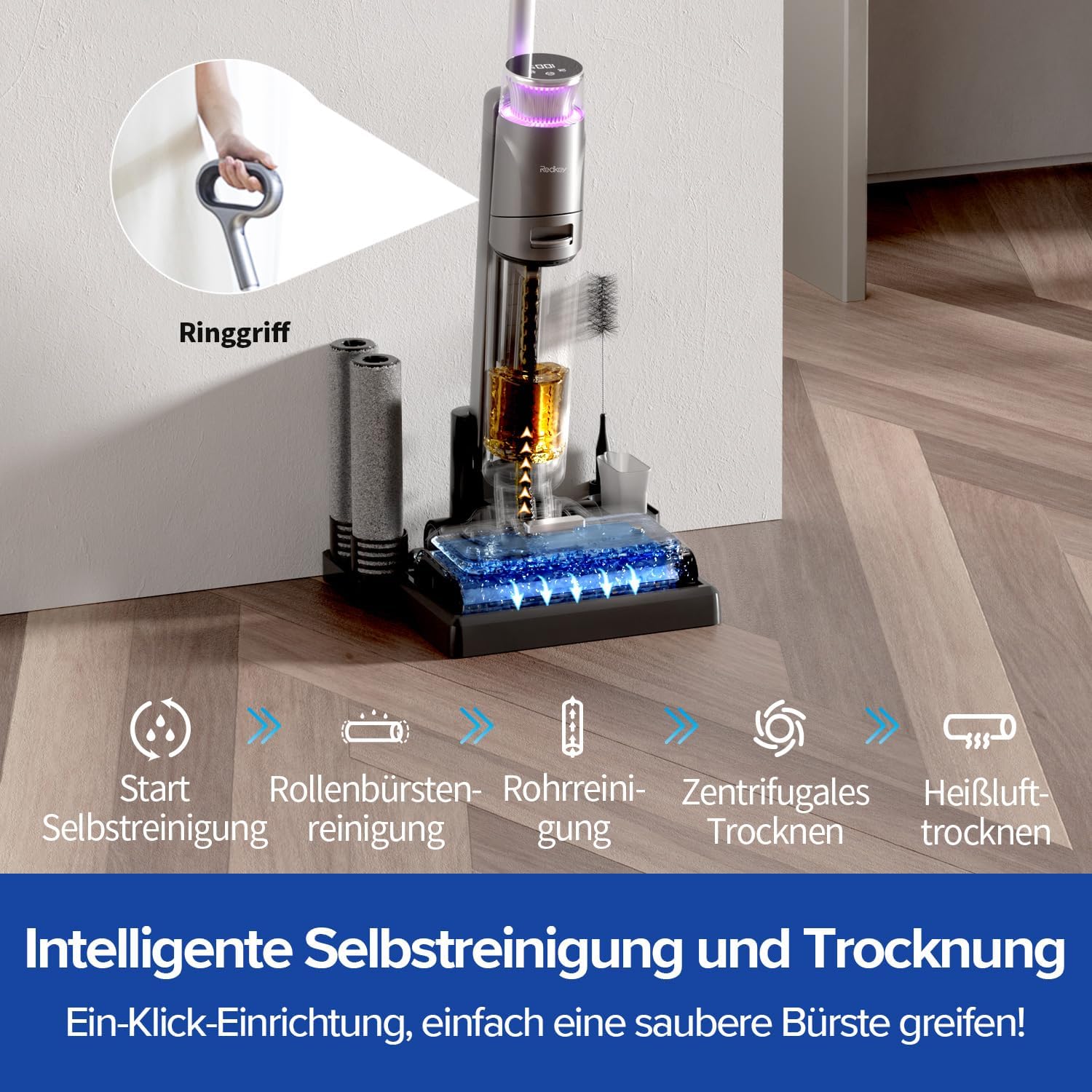 Redkey W13 intelligent self-cleaning and drying