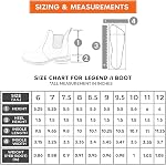 Comfy Moda Women's Waterproof Leather Chelsea Boots Legend II
