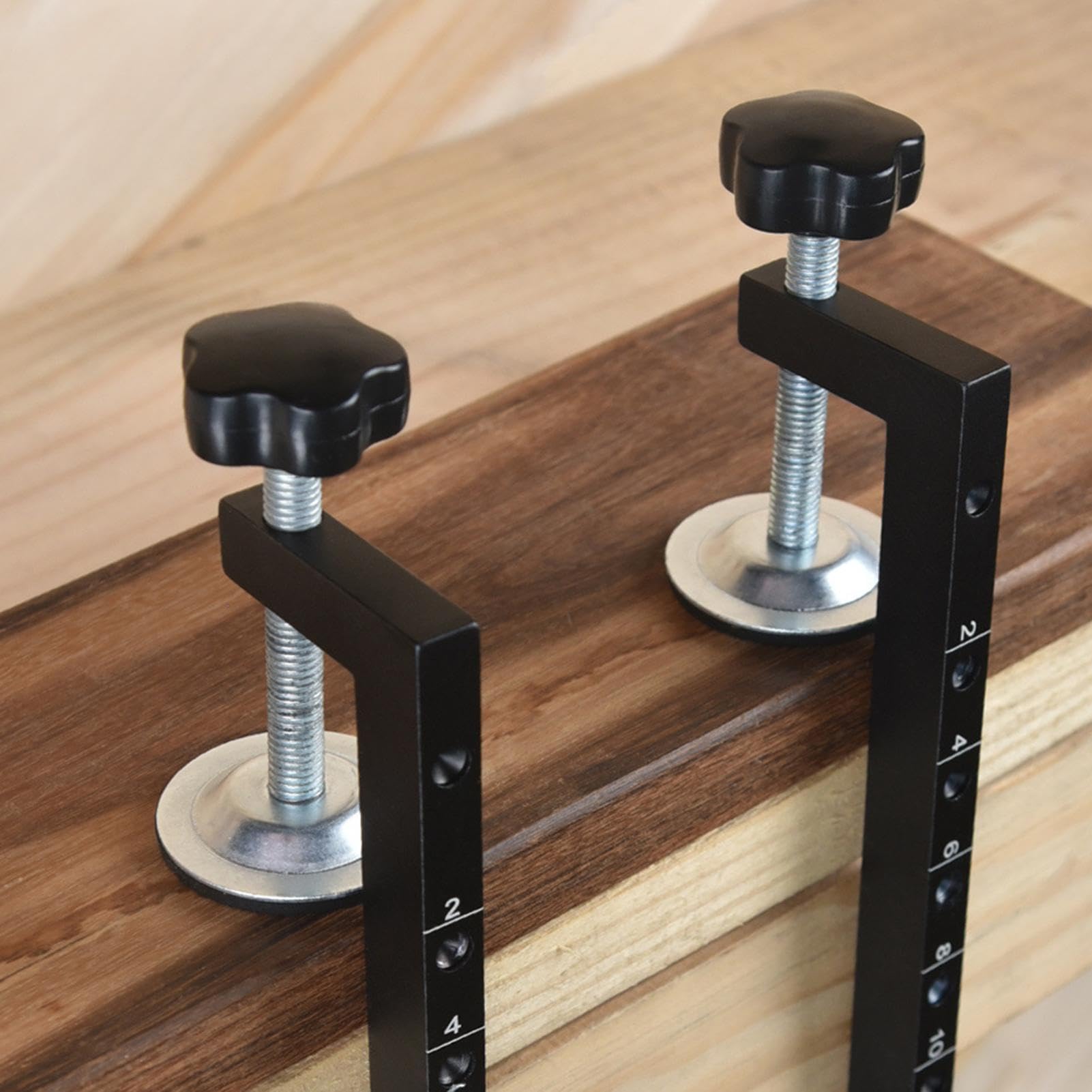 Morsetti A G Per Legno - Set Di 4 Staffe Regolabili, Ideali Per Falegnameria E Progetti Fai Da Te