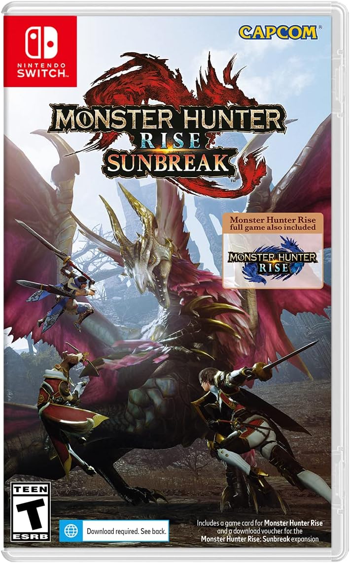Monster Hunter Rise and Sunbreak for Nintendo Switch