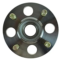 Vista 503 de TRQ Juego de 2 rodamientos de rueda trasera y conjunto de cubo con sensor ABS compatible con Ford Transit Connect 2014-2018