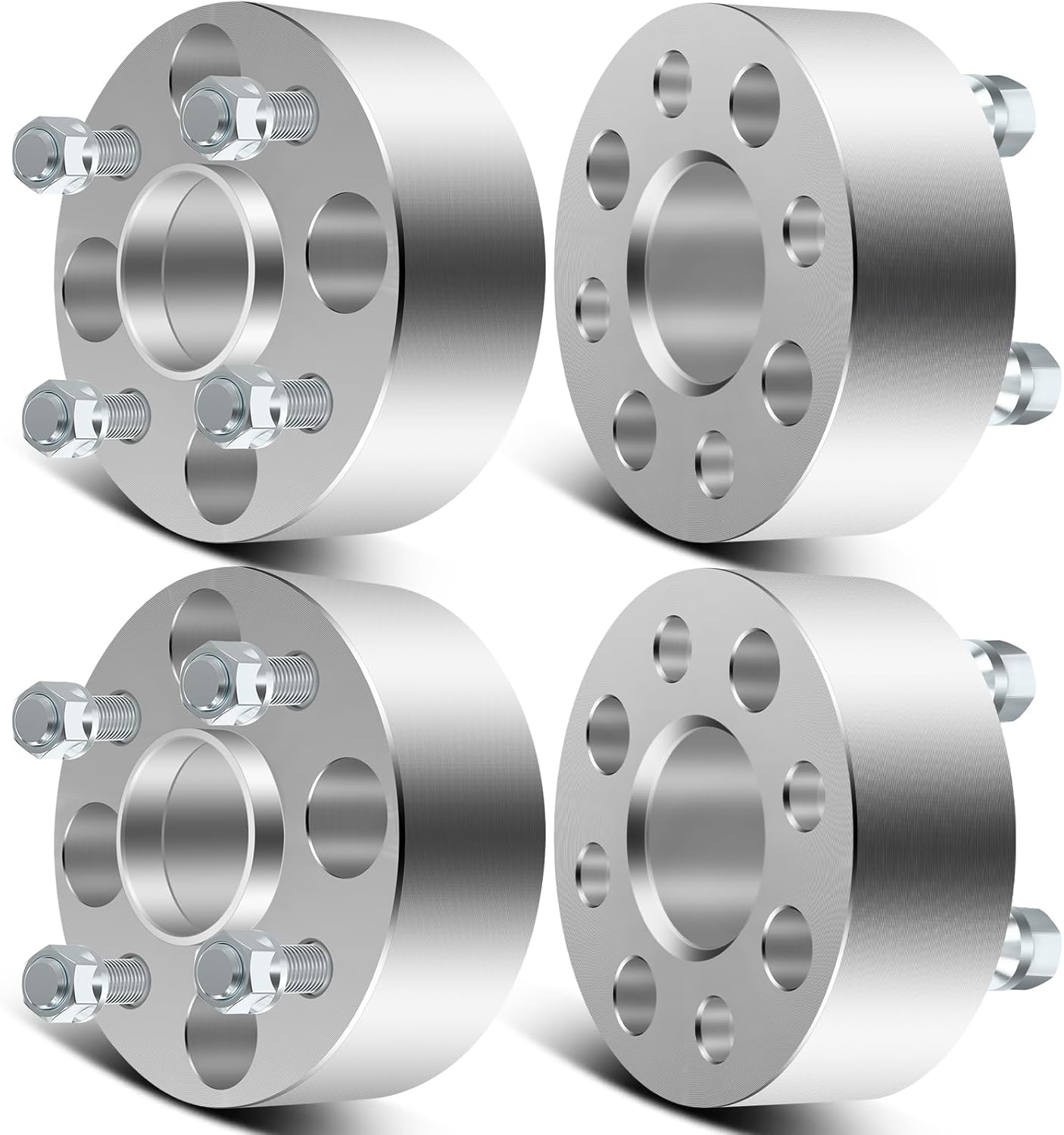 SCITOO 4Pcs Wheel Spacers 2 inch 4x100 Bore 56.1mm Studs 12x1.5 4 Lug Wheel Spacers Adapters Fit for for Honda for Accord for Honda Civic for Honda Civic del Sol CRX Fit Insight Prelude for Acura EL
