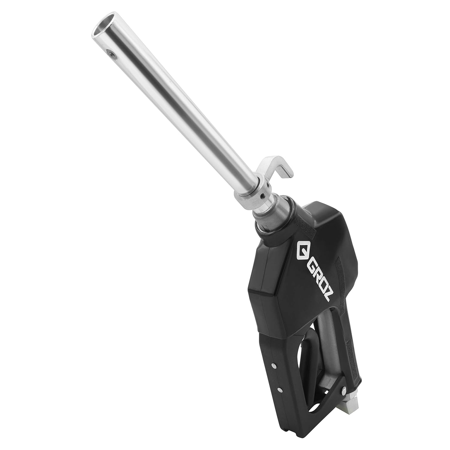 Groz 45573 Automatic Fuel Control Nozzle with Swivel, Straight, Inlet Threaded, 3/4" NPT