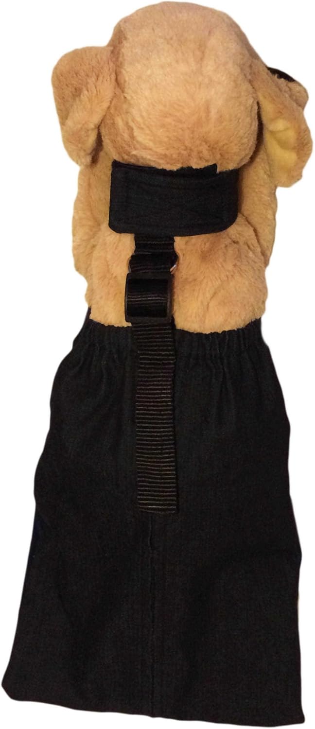 Made in USA - Denim Dog Drag Bag, S for Paralyzed Pets