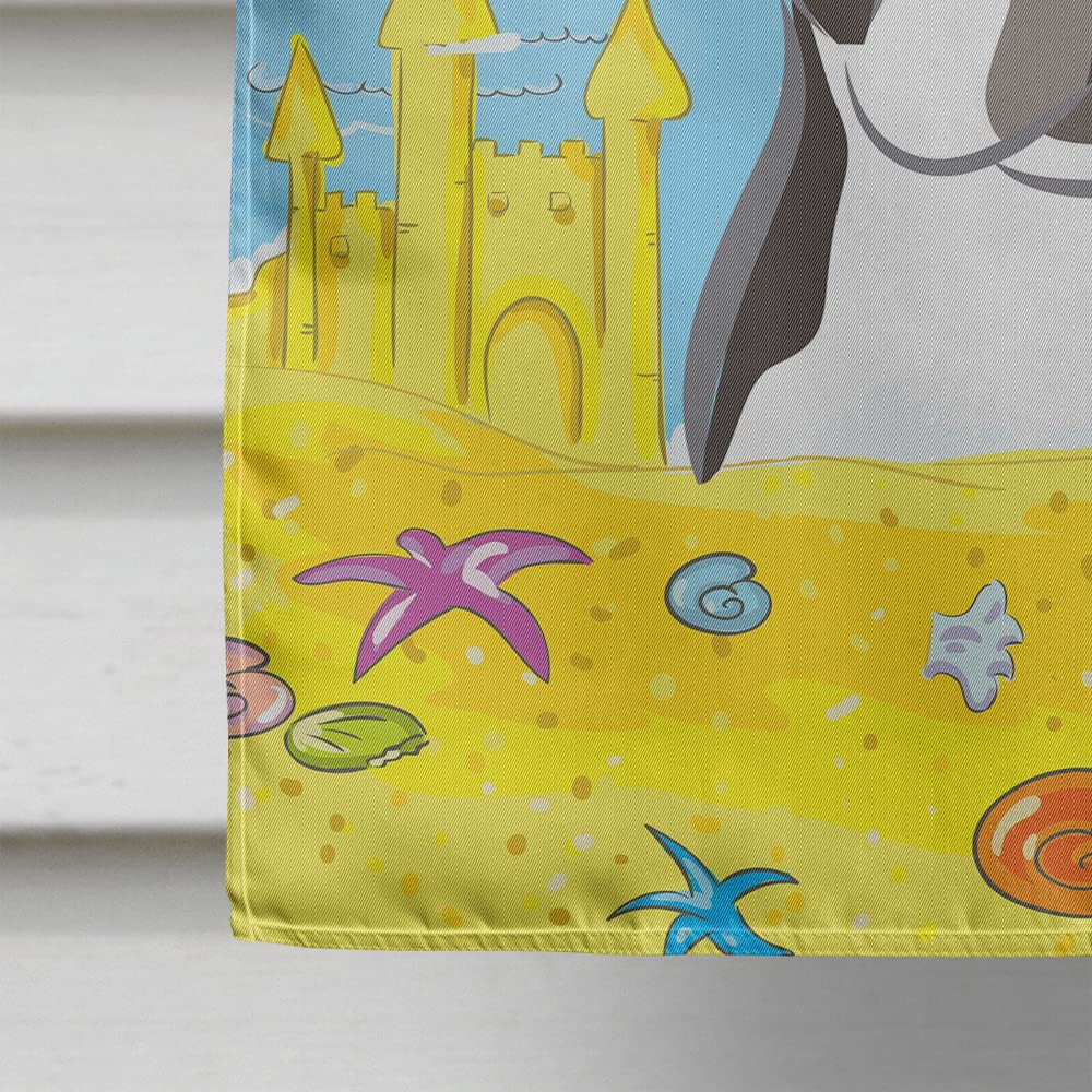 Summer Beach Garden Flag, Day In The Sun Beach Garden Flag, Flip Flops Shoreline Welcome Seasonal Holiday Yard Outdoor Decoration