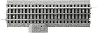 Lionel FasTrack 10" Straight Power Lock-On O Gauge Track - Plug-n-Play Accessory Connector for Model Trains