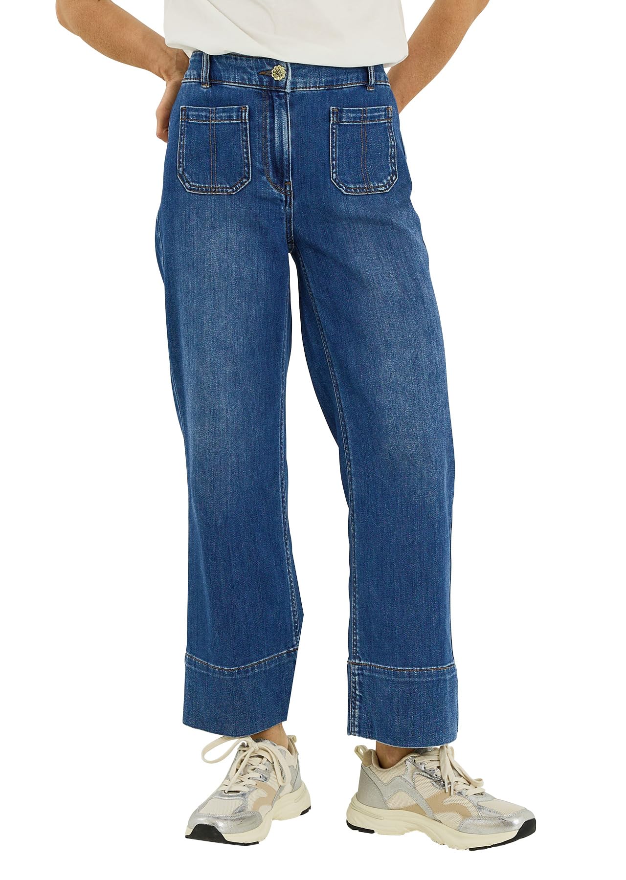 Grain de Malice Jean Flare Raccourci Napoli RF02 Femme