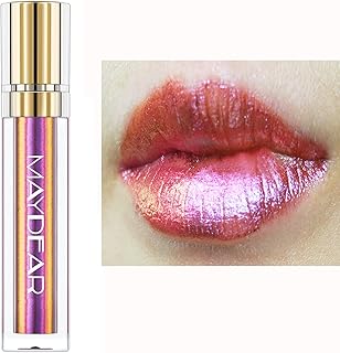 Maydear Lápiz labial camaleón, color rosa de ...