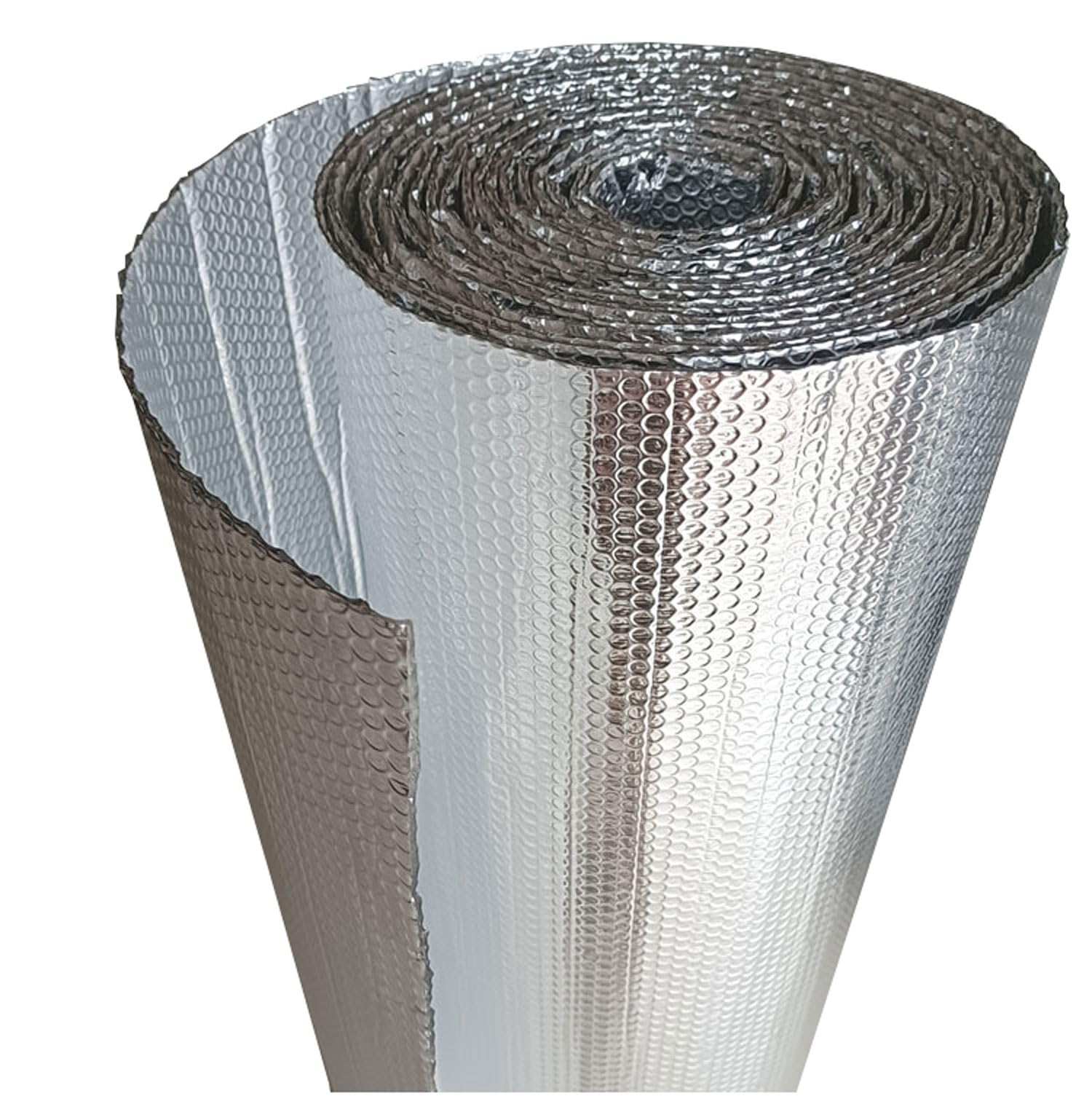 DIWAL Self Adhesive Thermal Wall Insulation Roll And Adhesive Sound Deadening Damping Mat Waterproof Auto Car Hood Noise Insulator Noise Insulation Soundproofing(1x9m)