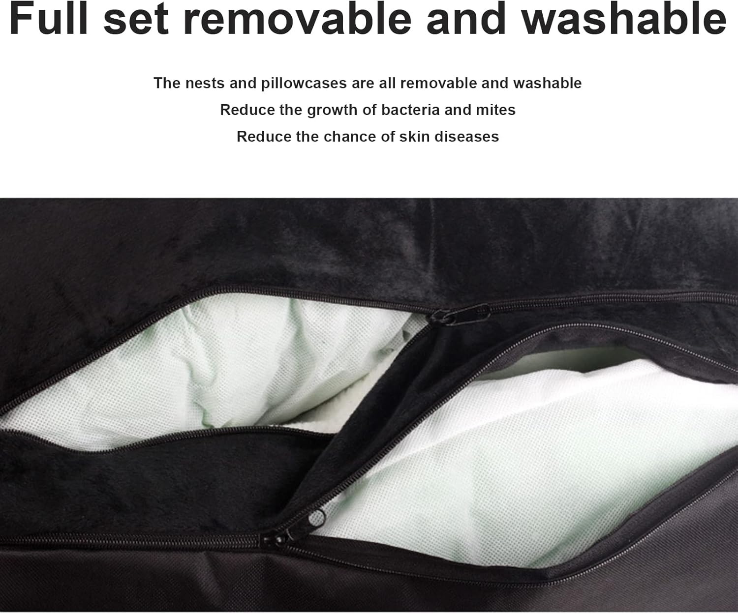 Dog Kennel Cat Kennel Pet Supplies Autumn and Winter Warm Dog Pad Removable and Washable Dog Sofa Comfortable Pet Bed Send Pillow
