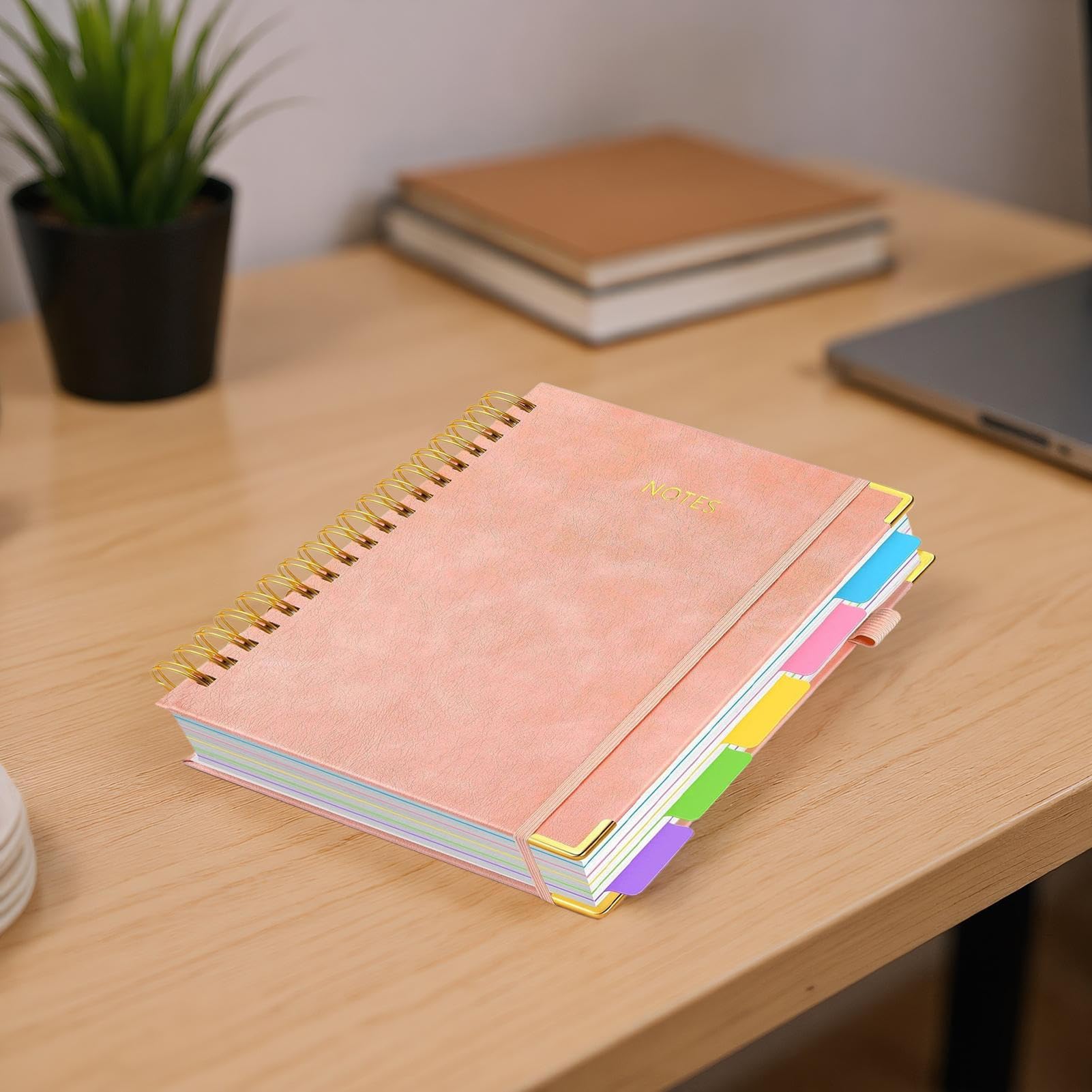 Quaderno a Blocco note con divisori rimovibili e linguette per planner 300