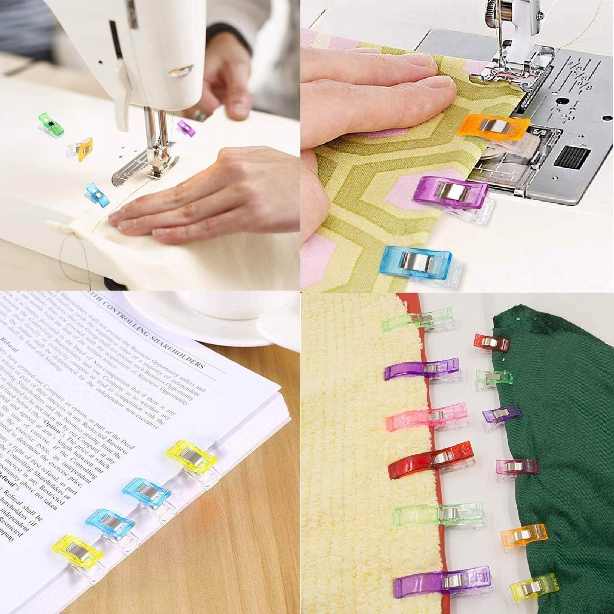 Buy Sewing Clips and Seam Ripper for Fabric Quilting Kit Tools, Include