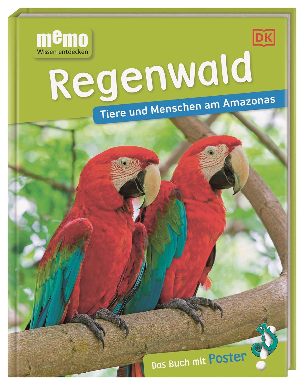 memo Wissen entdecken. Regenwald: Tiere und Menschen am Amazonas. Das Buch mit Poster! Für Kinder ab 8 Jahren