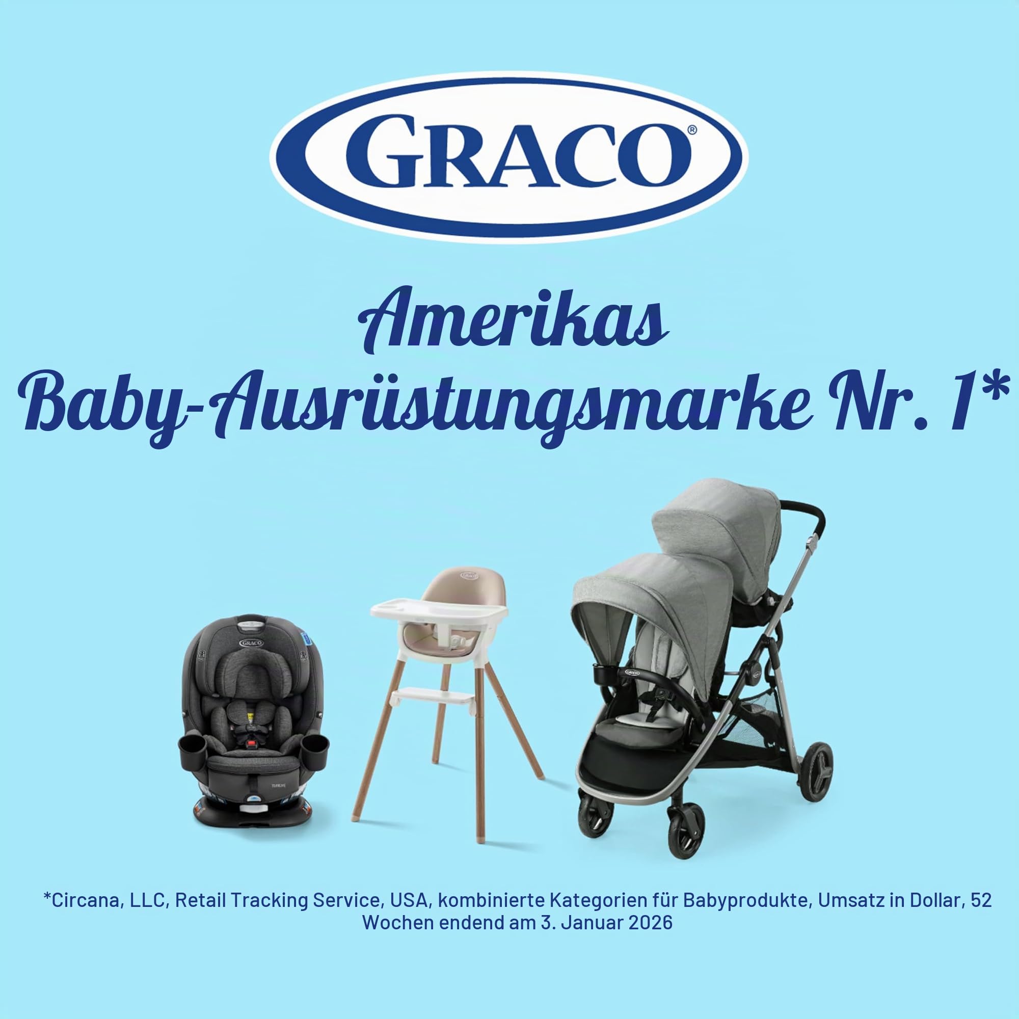 Graco Modes Pramette Kinderwagen mit True Pram Modus, wendbarer Sitz, Einhandfaltung, extra Stauraum