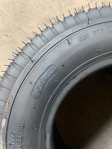 Miniatura 8 de AutoForever Paquete de 2 neumáticos de césped de 16 x 6.50-8 de 4 capas, sin cámara, compatibles con tractor de jardín de 16 x 6.5 x 8 pulgadas