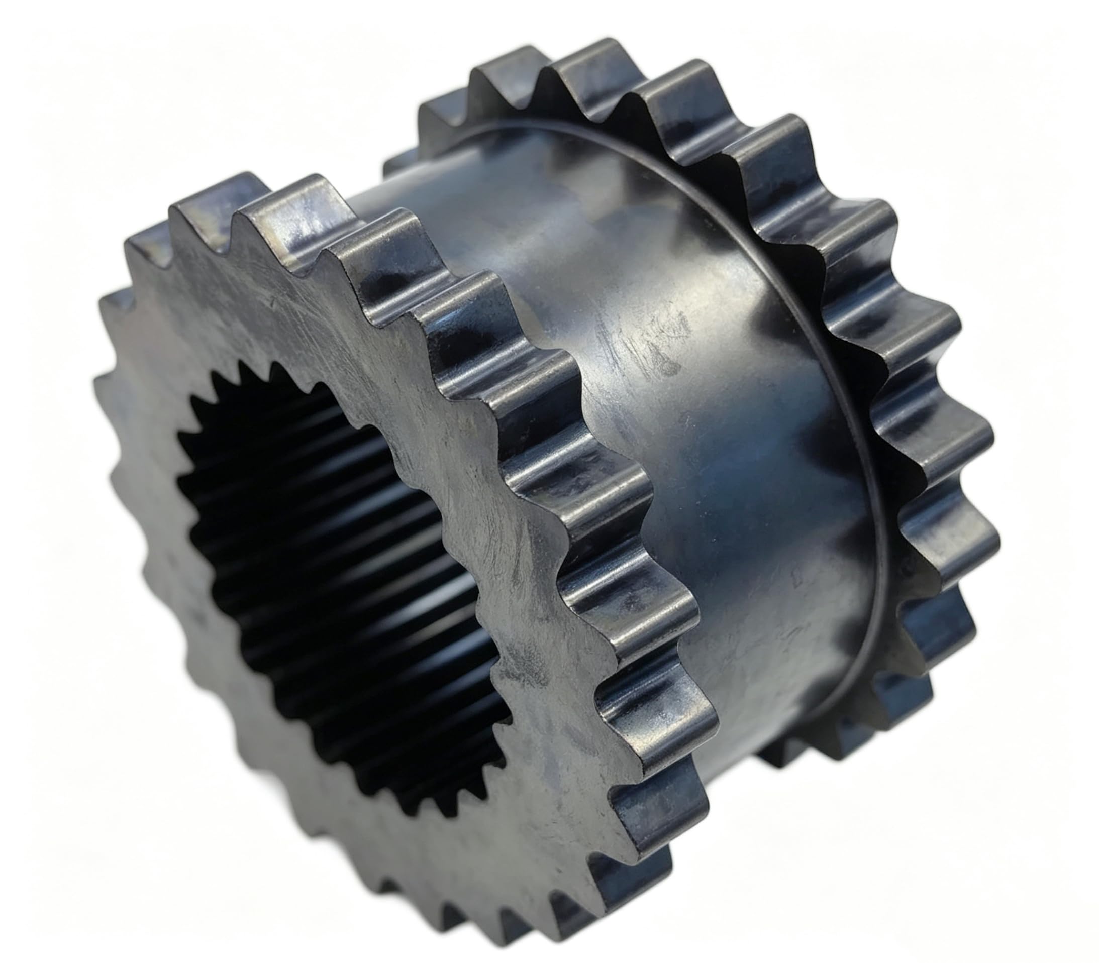 Manguito de acoplamiento elastómero 8JE para S-Flex Sure Flex Gear Sleeve diseño sólido, 5 pulgadas OD, 2,882.9 cm-lbs Par nominal de 2.5 pulgadas de longitud del elastómero,