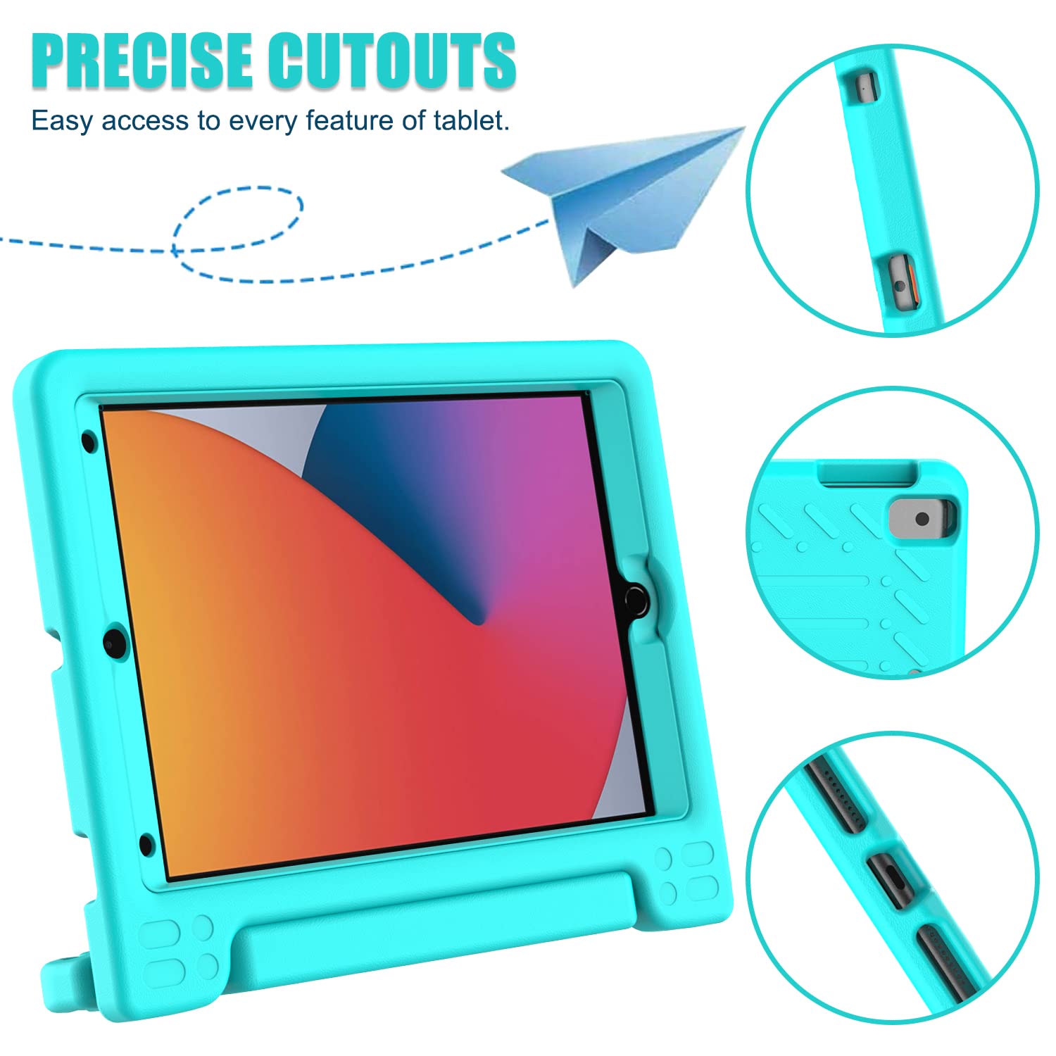 Amazon | AVAWO iPad 10.2 2019 & iPad Air 3 ハンドル キッズケース