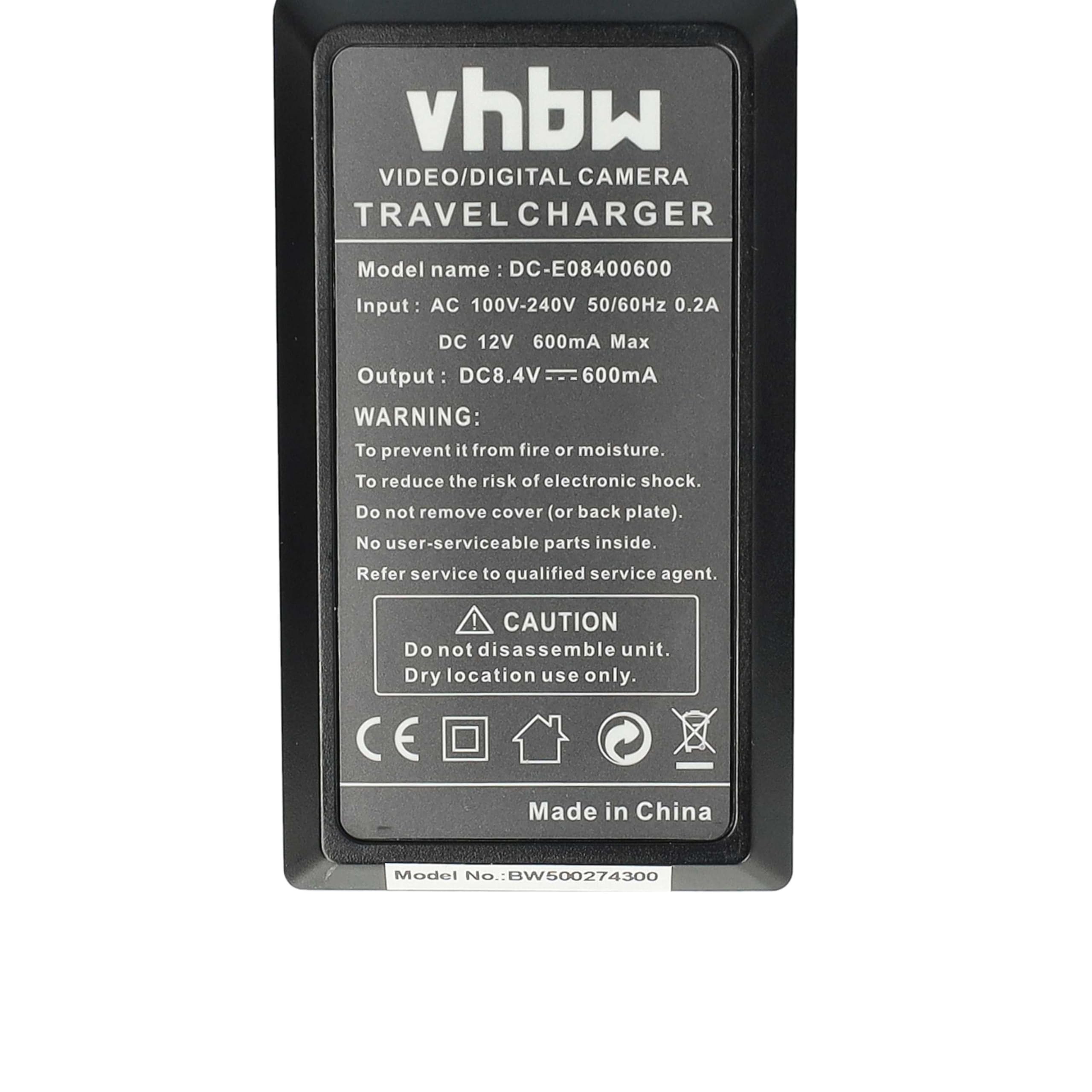 Chargeur Double Pour Batteries Canon MV1, MV10, MV100, MV20, MV200, Optura, UC-V100 - LED Indicateur, Prise EU - 3