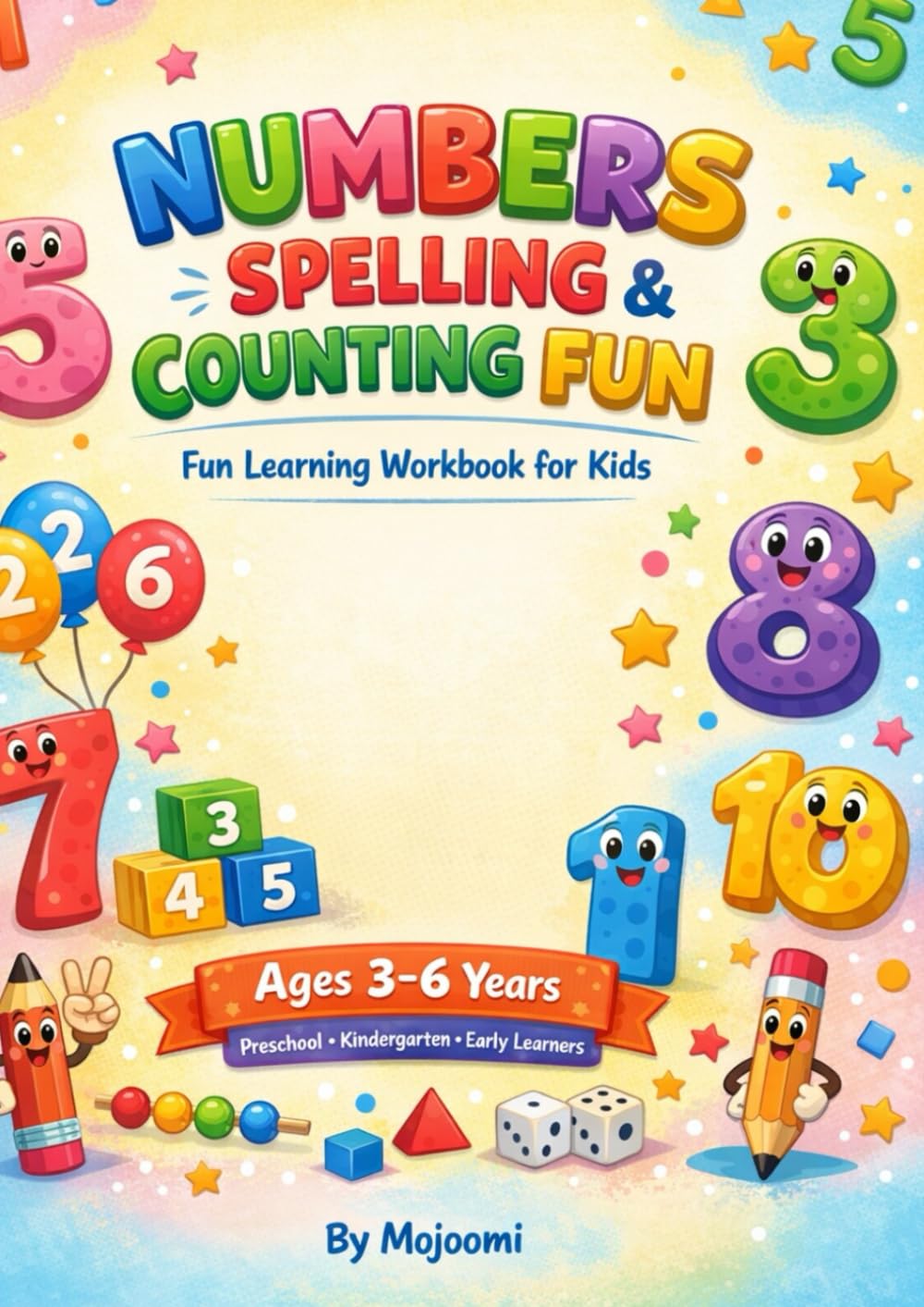 Number Fun: Spelling and Counting Practice (Worksheets)
