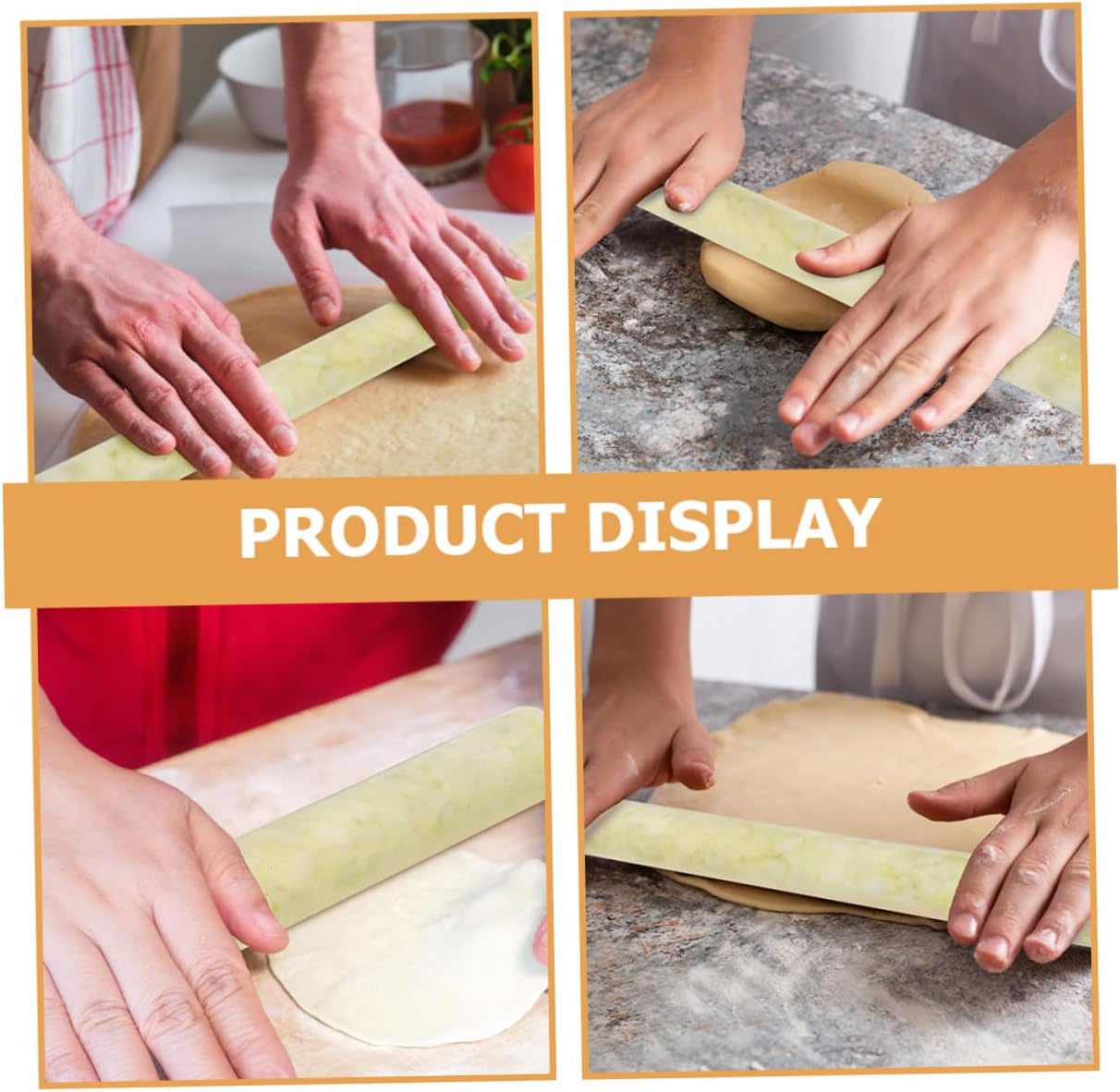 Rolling Pin for Dough Jade Rolling Pin Kitchen Baking Tool Smooth Edges Safe Practical