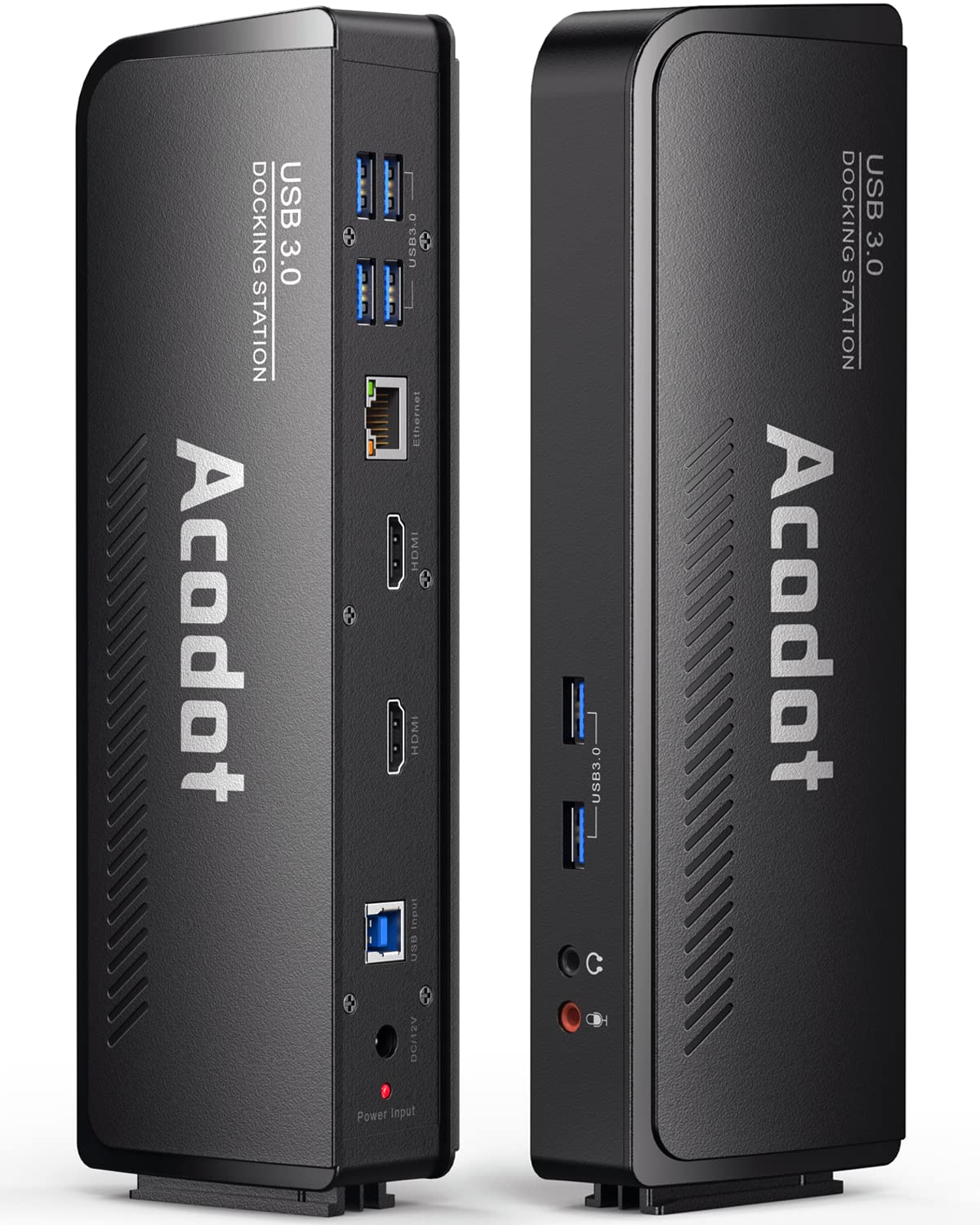 Docking Station with 2 HDMI Ports, Acodot 13 in 1 USB 3.0 Universal