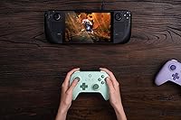 Vista 8 de 8Bitdo Ultimate C 2.4g Wireless Controller with Turbo Function and Rumble Vibration for PC Windows, Android, Steam Deck, Raspberry Pi (Field Green)
