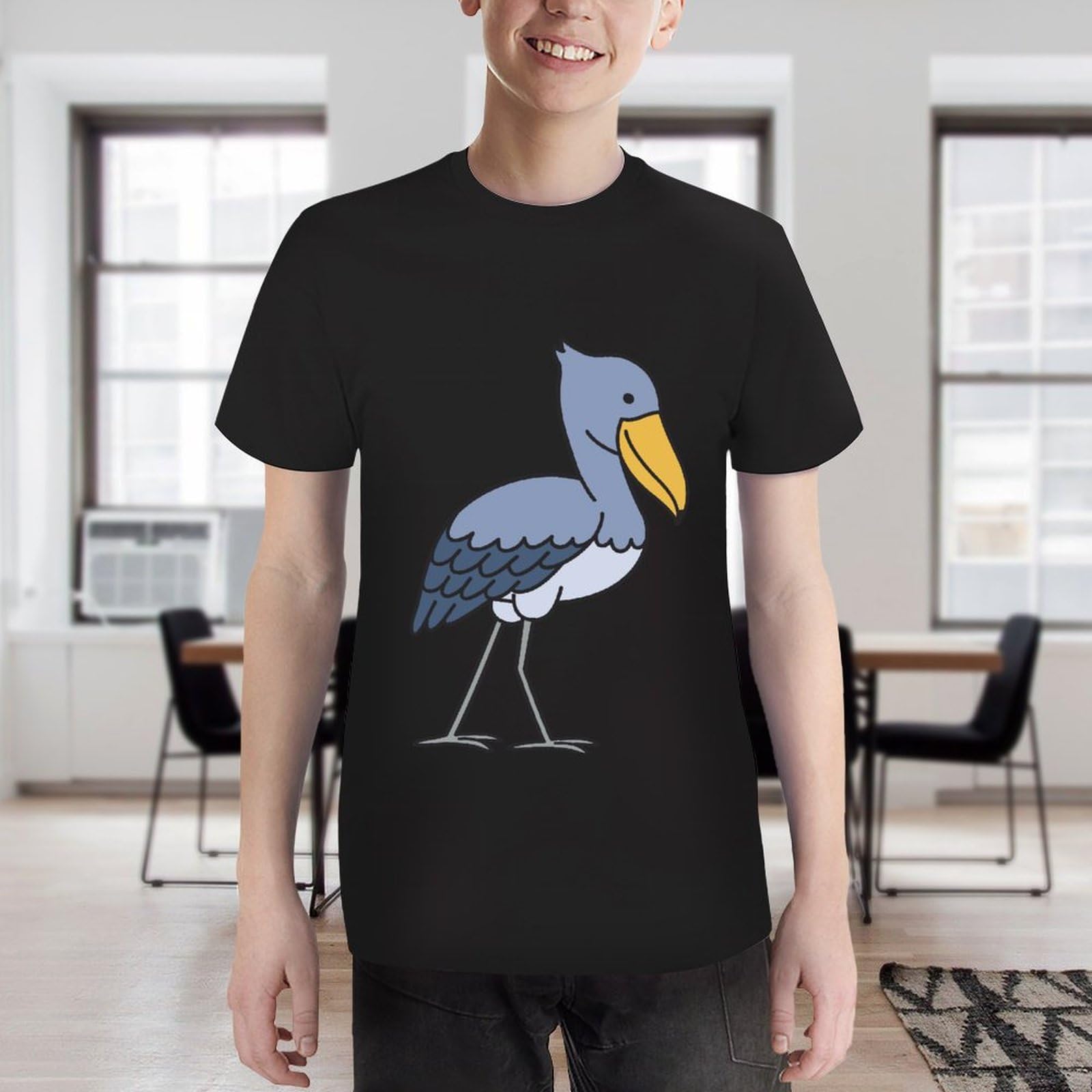 Amazon.co.jp: キッズ Tシャツ ハシビロコウ 鳥 子供服 女の子 男の子