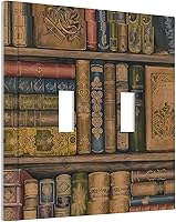 Vista 204 de Placa de pared de tortugas marinas, hierba oceánica, medusas, peces y algas marinas, placa de pared de doble palanca, cubierta de interruptor de luz