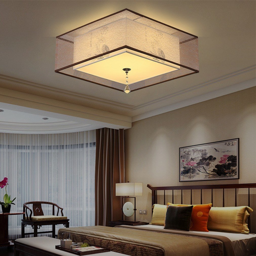Plafonnier LED salon et chambre - Luminaire style chinois créatif