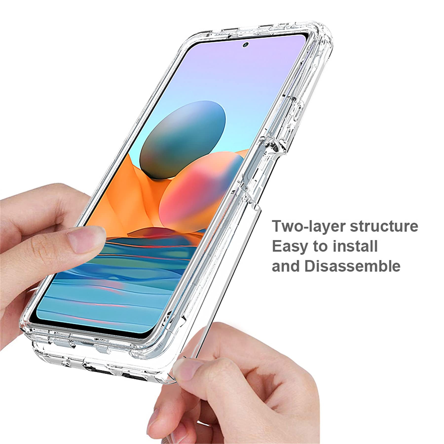 CUSTODIA TRASPARENTE PER HTC ONE M8 M8S COVER PROTEZIONE IN SILICONE TPU SLIM 808447002294 - Foto 8