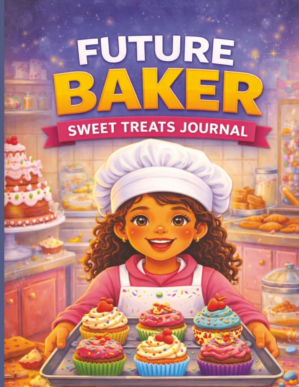 Future Baker Sweet Treats Journal for Kids: A Creative Career Exploration Book for Kids Featuring Baking Basics, Recipe Design, and Hands-On Kitchen Creativity (Creative Careers for Kids)