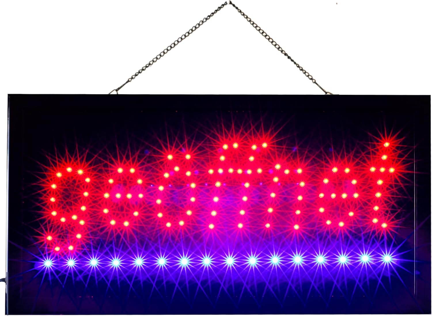 LED Leuchtschild 'Geöffnet' - Beleuchtetes Werbeschild Für Geschäft Und Praxis