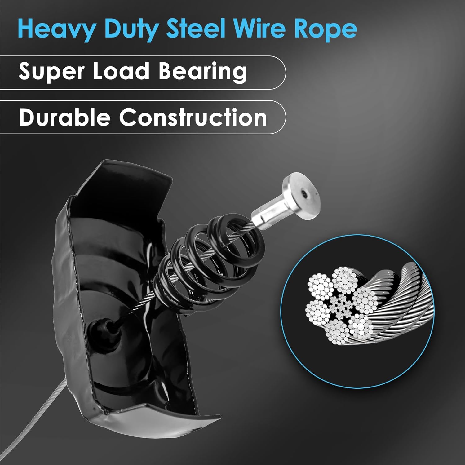 924-523 Spare Tire Hoist Assembly Tire Winch Carrier Holder Compatible with Chevrolet Chevy GMC Express 1500 2003-2014 Express Savana 2500 3500 2003-2020 Replaces OE 924-523, 22980212, 15264963