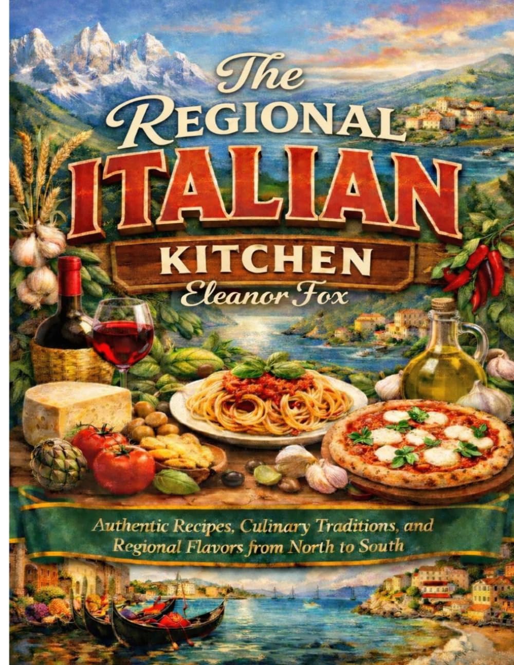 The Regional Italian Kitchen: Authentic Recipes, Culinary Traditions, and Regional Flavors from North to South