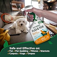 Vista 39 de Vet’s Best Indoor Flea and Tick Spray – Dog Flea and Tick Treatment for Home, Plant-Based Formula with Natural Oils, Kills Fleas, Eggs & Ticks on