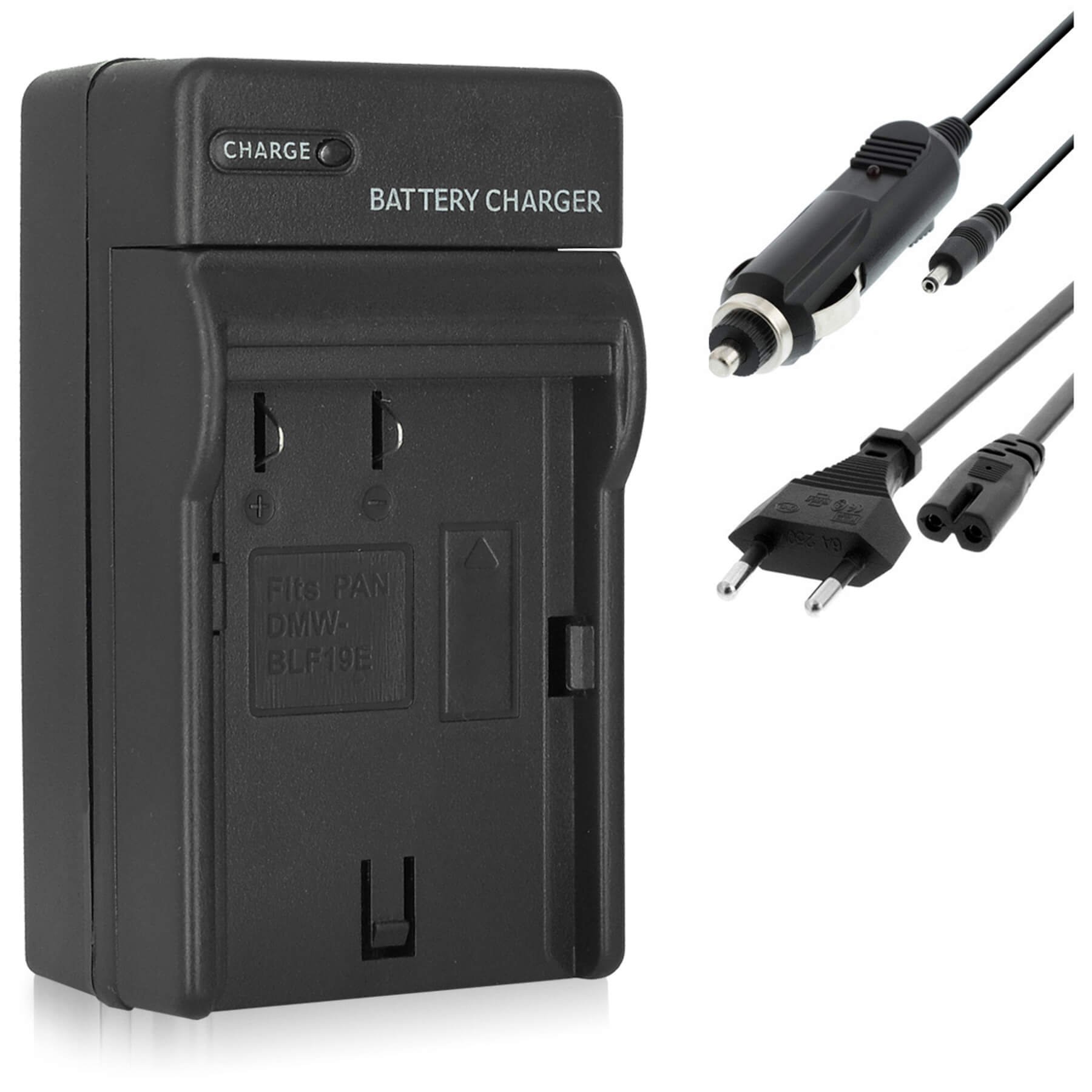 PATONA USB-C Chargeur Double pour DMW-BLF19, BLF19E, DMW-BLK22 Batterie Compatible avec Panasonic Lumix DC-G9, S5II, GH6, GH5, GH5 II, MC-GH4, GH3