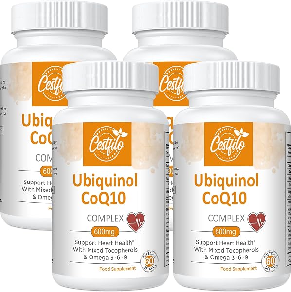 Cestfilo Ubiquinol CoQ10 600mg Softgel Capsules