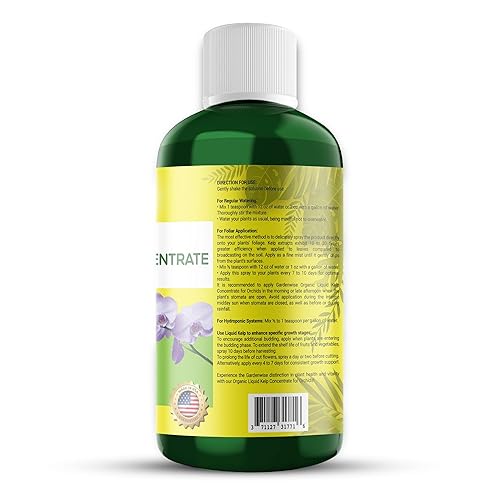 Vista 130 de Fertilizante orgánico prémium de anturio de algas marinas – Alimento líquido para plantas de algas marinas – Potenciador de suelo rico en nutrientes