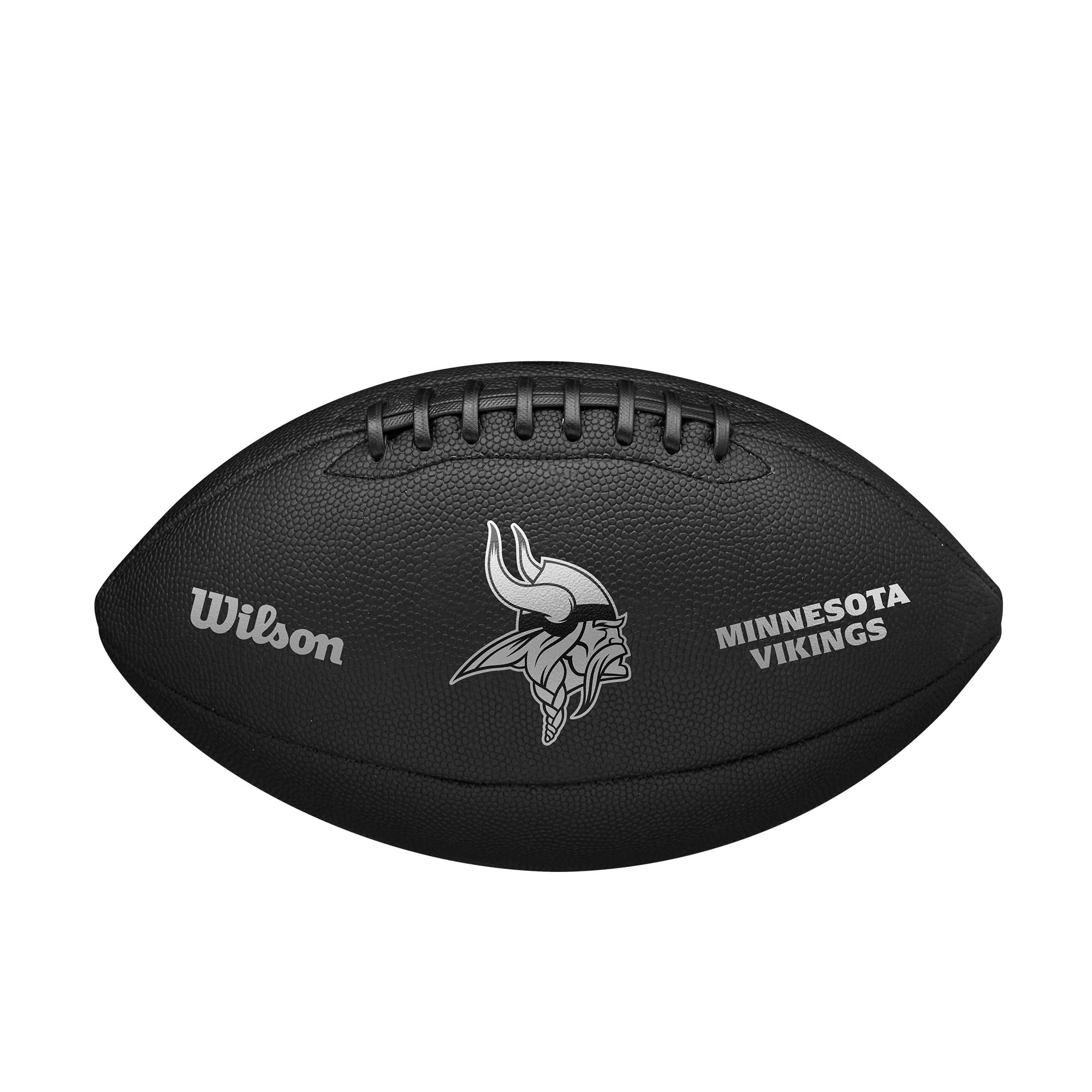 WILSON NFL Team Metallic Premiere Football - Official Size, Minnesota Vikings