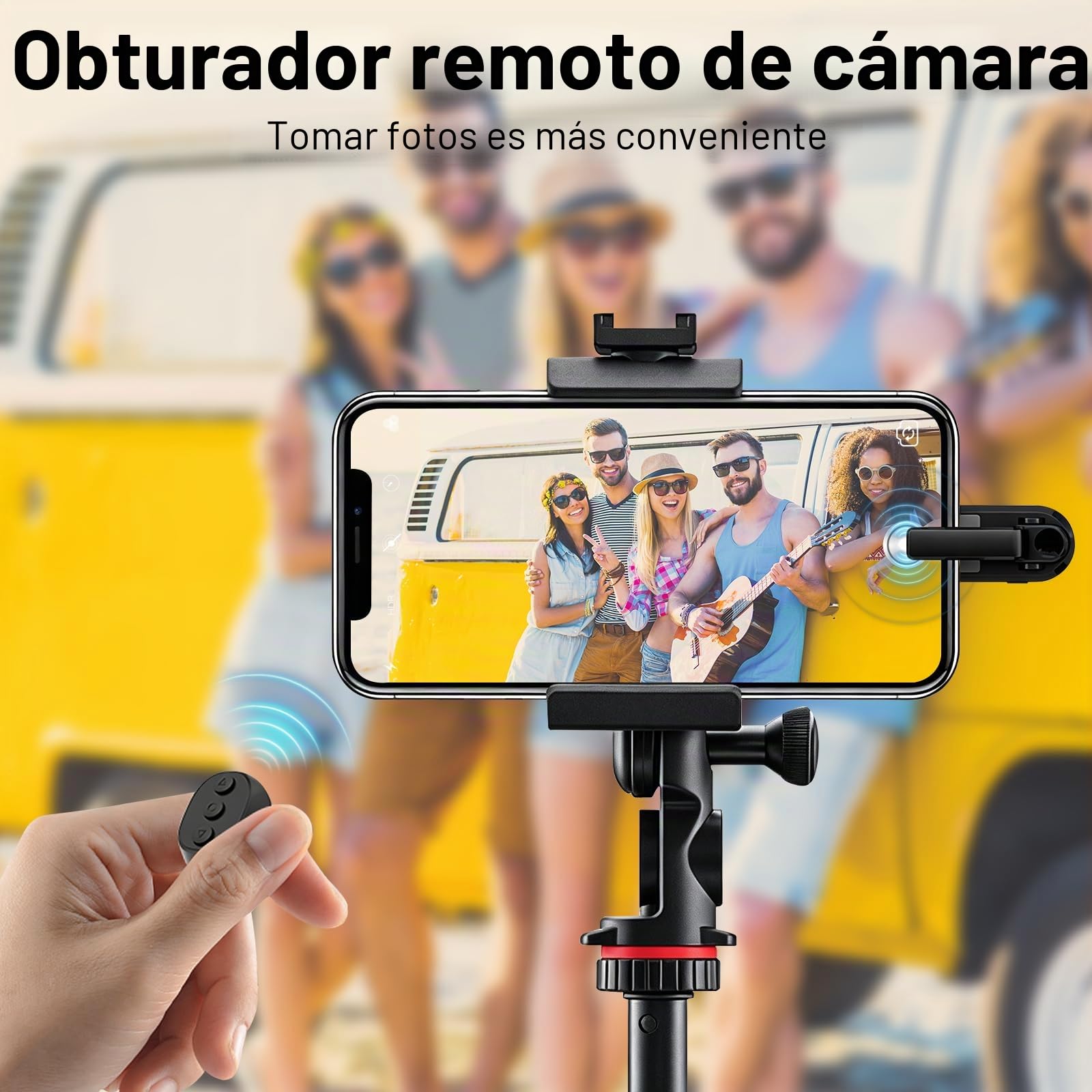 Mando a Distancia para Pasar Páginas y Disparar la Cámara de Forma Remota,Anillo de Desplazamiento para Pasar Páginas, Compatible con Kindle, Tolino, iPhone,Teléfonos Android y Tabletas