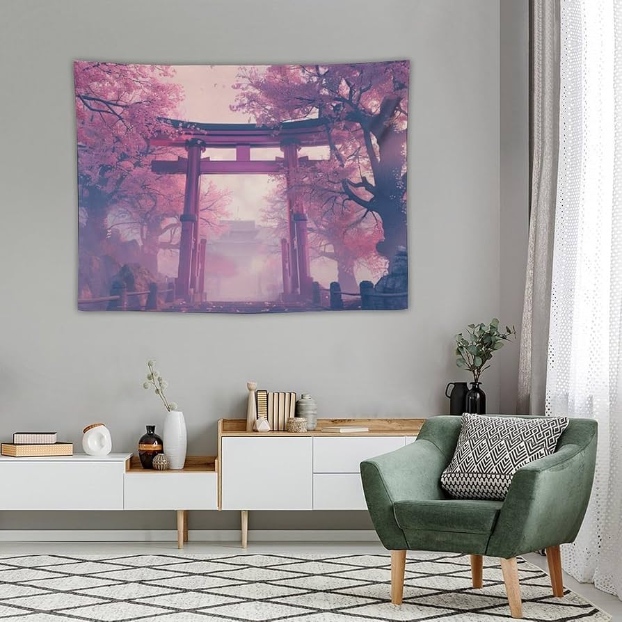 クリムト  大判タペストリー　ジャガード織　金糸　布ポスター　ビデオ通話時の背景 Amazon.co.jp: [Lisianthus] カードキャプターさくら (7