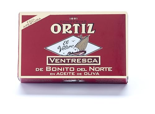 8Unidades de Ortiz Ventresca Blanco vientre de atún en aceite