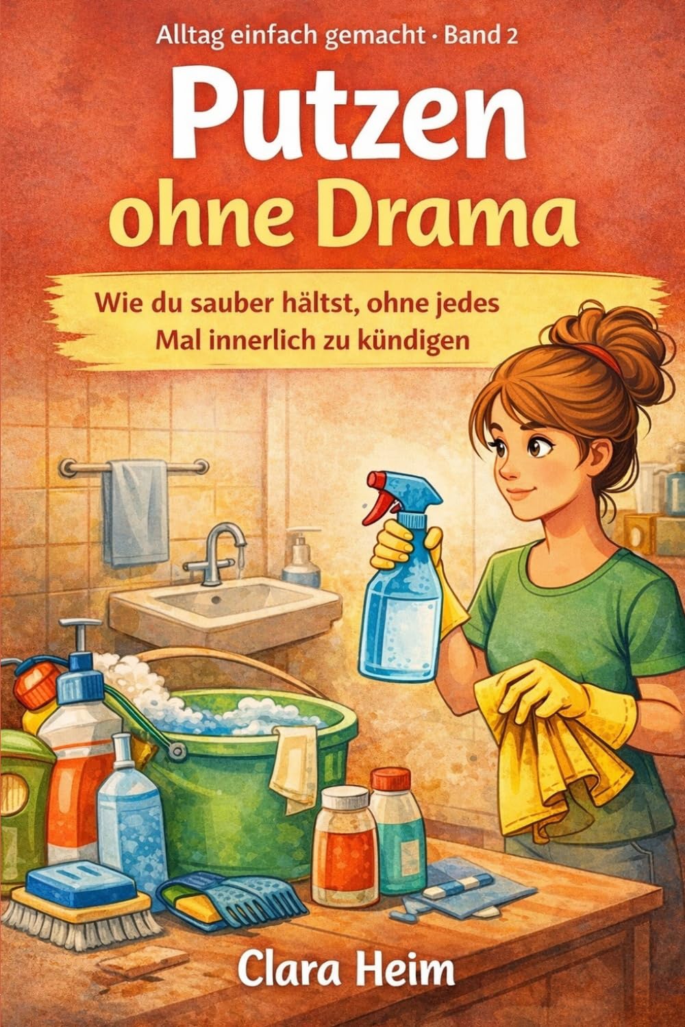 Putzen ohne Drama: Wie du sauber hältst, ohne jedes Mal innerlich zu kündigen (Clara Heim - Alltag einfach gemacht)