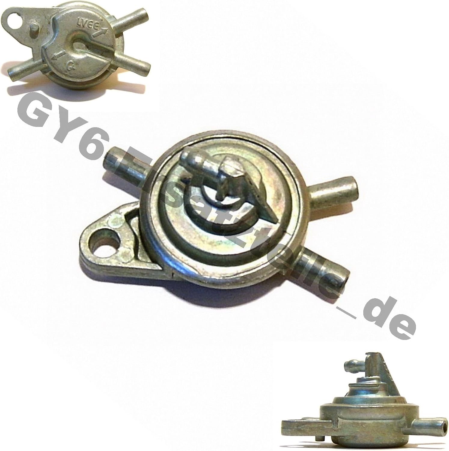 TANK / UNTERDRUCK VENTIL BENZINHAHN für 4TAKT GY6 MOTOREN/ROLLER z